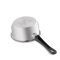 Rondel nierdzewny prosty na indukcję gaz srebrny 800ml 18145