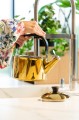 Czajnik z gwizdkiem na indukcję gaz rose gold polerowany ekskluzywny 1,5L 18184