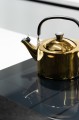 Czajnik z gwizdkiem na indukcję gaz rose gold polerowany ekskluzywny 1,5L 18185