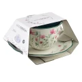 Filiżanka ze spodkiem do kawy i herbaty porcelanowa 230ml 18198