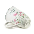 Kubek do kawy i herbaty porcelanowy elegancki 340ml 18202