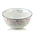 Miska porcelanowa klasyczna nowoczesna kwiaty 400ml 18213