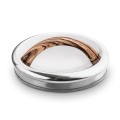 Czajnik na gaz indukcję nierdzewny z gwizdkiem kremowy 2L 18220