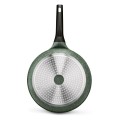 Patelnia granitowa na indukcję gaz marmurowa zielona 28cm 18233