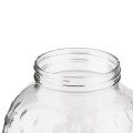 Słoik szklany z kranikiem do napojów truskawka 3,8L 18308