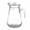 Dzbanek przezroczysty szklany z pokrywką do soków lemoniady 1,3L 18364