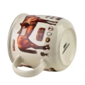 Kubek do kawy i herbaty porcelanowy motyw koń 450ml 18437
