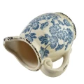 Wazon ceramiczny na kwiaty elegancki niebieski dzban 16cm 18461