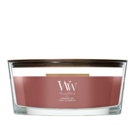 WoodWick Cinnamon Chai Świeca Elipsa