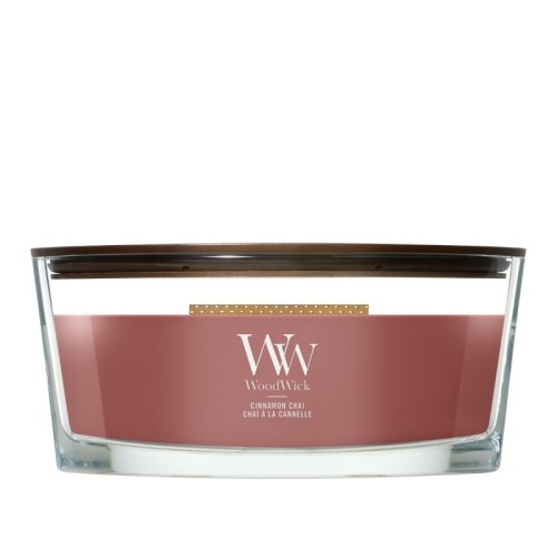 WoodWick Cinnamon Chai Świeca Elipsa