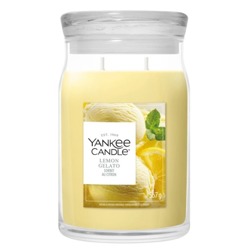 Yankee Candle Lemon Gelato Świeca Duża