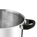 Garnek wysoki na indukcję ze stali nierdzewnej z pokrywką 8,5L 18494
