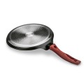 Patelnia na indukcję do naleśników z powłoką non-stick czarna 26cm 18500