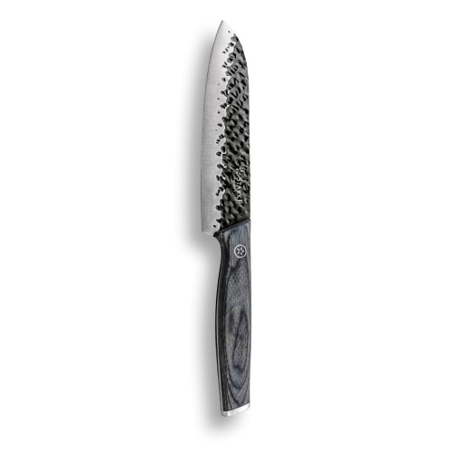 Nóż japoński santoku ekstremalnie ostry z twardej stali 12,5cm