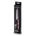Nóż japoński santoku ekstremalnie ostry z twardej stali 12,5cm 18686