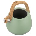 Czajnik na indukcję gaz z gwizdkiem tradycyjny elegancki zielony 2,5L 18719