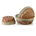 Koszyk ażurowy do pieczywa elegancki funkcjonalny dekoracyjny 11cm 18808
