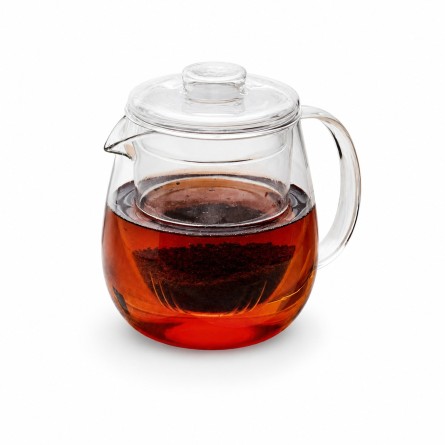 Dzbanek szklany borokrzemowy do herbaty z zaparzaczem 700ml
