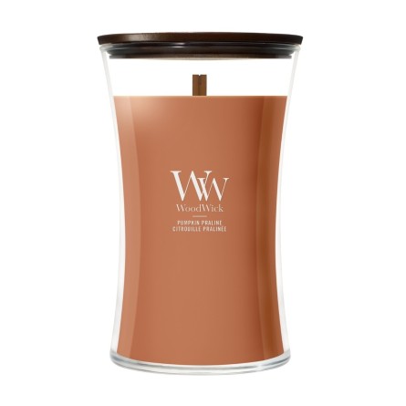 WoodWick Pumpkin Praline Świeca Duża zapachowa