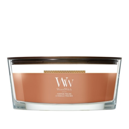 WoodWick Pumpkin Praline Świeca Elipsa zapachowa