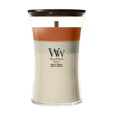 WoodWick Vanilla Embers Świeca Duża zapachowa