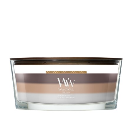 WoodWick Radiant Cashmere Świeca Elipsa zapachowa