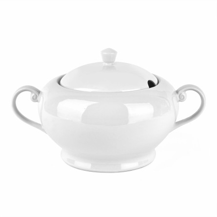 Waza do zupy porcelanowa biała 3L 