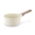 Rondel aluminiowy z powłoką ceramiczną na indukcję gaz kremowy 1,7L 18928