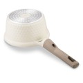 Rondel aluminiowy z powłoką ceramiczną na indukcję gaz kremowy 1,7L 18931