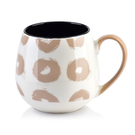 Kubek porcelanowy Biały 400 ml Beczułka