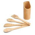 Zestaw 4 przyborów kuchennych drewnianych 5895