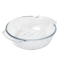 Naczynie żaroodporne okrągłe z pokrywką Termisil Grill 6281