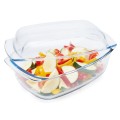 Naczynie żaroodporne prostokątne z pokrywką Termisil 6283