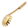 Łyżka do makaronu spaghetti złota Amber 6758