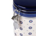 Pojemnik kuchenny ceramiczny z klipsem retro 6780