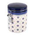 Pojemnik kuchenny ceramiczny z klipsem retro 6782