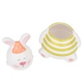 Pojemnik na ciastka ceramiczny Wielkanoc Bunny 7186