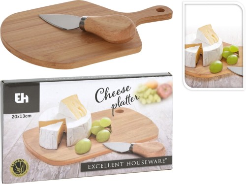 Deska do krojenia sera z nożykiem
