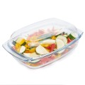 Naczynie żaroodporne prostokątne z pokrywką Termisil 4,1L 8158