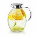 Dzbanek borokrzemowy do herbaty szklany 2,5L 8318
