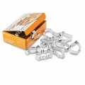Stalowe foremki do ciastek wykrawacze 18 sztuk 8583
