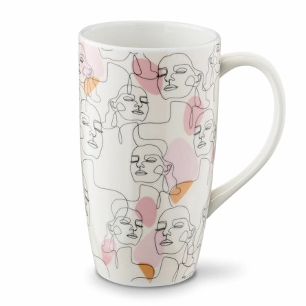 Kubek porcelanowy do kawy i herbaty duży 600 ml