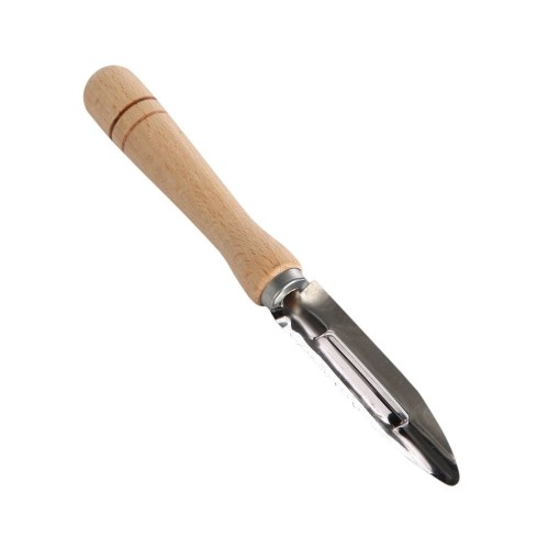 Obieraczka do jarzyn uniwersalna drewniana