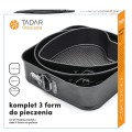 Zestaw blach do pieczenia komplet tortownic Non Stick 9780